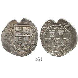 Mexico City, Mexico, 4 reales, Charles-Joanna, "Late Series," oM to left, O to right. S-M6; Nesmith-
