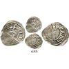 Image 1 : Lima, Peru, 1/4 real, Philip II, assayer R (Rincon), very rare. S-L1; KM-1; CT-761. 0.8 grams. Uncom