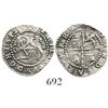 Image 1 : Lima, Peru, cob 1/2 real, Philip II, assayer Diego de la Torre, •D to left, * to right of monogram.