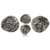 Image 1 : Lima, Peru, cob 1/4 real, Philip II, assayer Diego de la Torre, * to left, P to right of castle. S-L