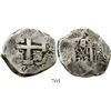 Image 1 : Lima, Peru, cob 8 reales, 1738N. S-L21; KM-34a; CT-659. 26.3 grams. Bold centers, including most of