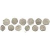 Image 1 : Lot of 6 Lima, Peru, cob 1R of Charles II, various dates, 3 different assayers. KM-20. 13.4 grams to
