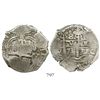 Image 1 : Potosi, Bolivia, cob 8 reales, 1714Y. S-P43a; KM-31; CT-874. 26.9 grams. Full but slightly doubled p