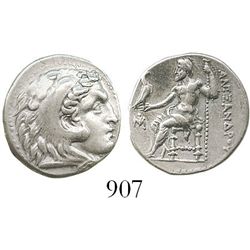Kings of Macedon, Ancient Greece, AR drachm, Alexander III ("the Great"), 336-323 BC, Miletos mint,