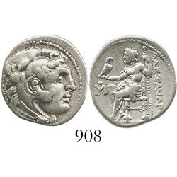 Kings of Macedon, Ancient Greece, AR drachm, Alexander III ("the Great"), 336-323 BC, Miletos mint,