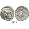 Image 1 : Kings of Macedon, Ancient Greece, AR drachm, Alexander III ("the Great"), 336-323 BC, Miletos mint,