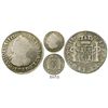 Image 1 : Bogota, Colombia, bust 1/2 real, Charles III, 1781JJ, very rare. KM-45.1; Restrepo-32.11; CT-1829. 1