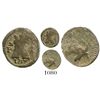 Image 1 : Contemporary counterfeit of a Popayan, Colombia, 1/4 real, Ferdinand VII, 1817.  0.6 gram. Crude (we