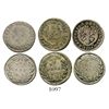 Image 1 : Lot of 3 Popayan, Colombia, 1R (1828RU, 1830RU and 1832/1RU). Restrepo-154; KM-87.2. 8.1 grams total