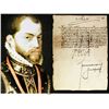 Image 1 : Original 1575 document signed by King Philip II of Spain ("Yo El Rey"), with translation by Dr. Fran