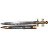 Image 1 : French short artillery sword in scabbard, ca. 1820-1840, possibly used in the Mexican War of Indepen