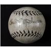 Image 1 : CHRISTY MATHEWSON SIGNED BASEBALL W/ COA