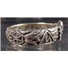 Image 3 : STERLING SILVER GERMAN NAZI WEDDING RING