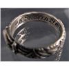 Image 5 : STERLING SILVER GERMAN NAZI WEDDING RING