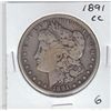 Image 1 : 1891 CC CARSON CITY $1 MORGAN