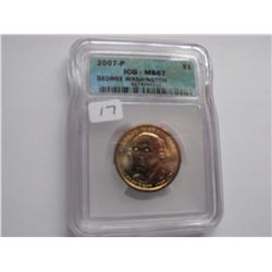 2007 $1 PRESIDENTIAL DOLLAR