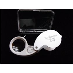 40x POWER COIN LOUPE WITH BUILT IN LED LIGHT