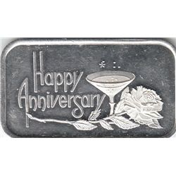1 OUNCE SILVER BAR INGOT .999 FINE OUNCE