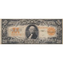 $20 GOLD CERTIFICATE 1922