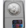 Image 2 : $1 SILVER AMERICAN EAGLE .999 OUNCE NGC MS 69