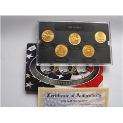 GOLDEN STATE QUARTER SET