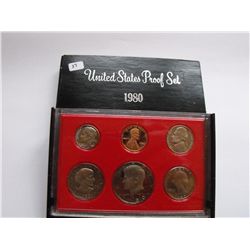 1980 US  MINT PROOF SET