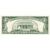 Image 2 : $5 RED SEAL LEGAL TENDER 1963 CHERRY SEAL CRISP