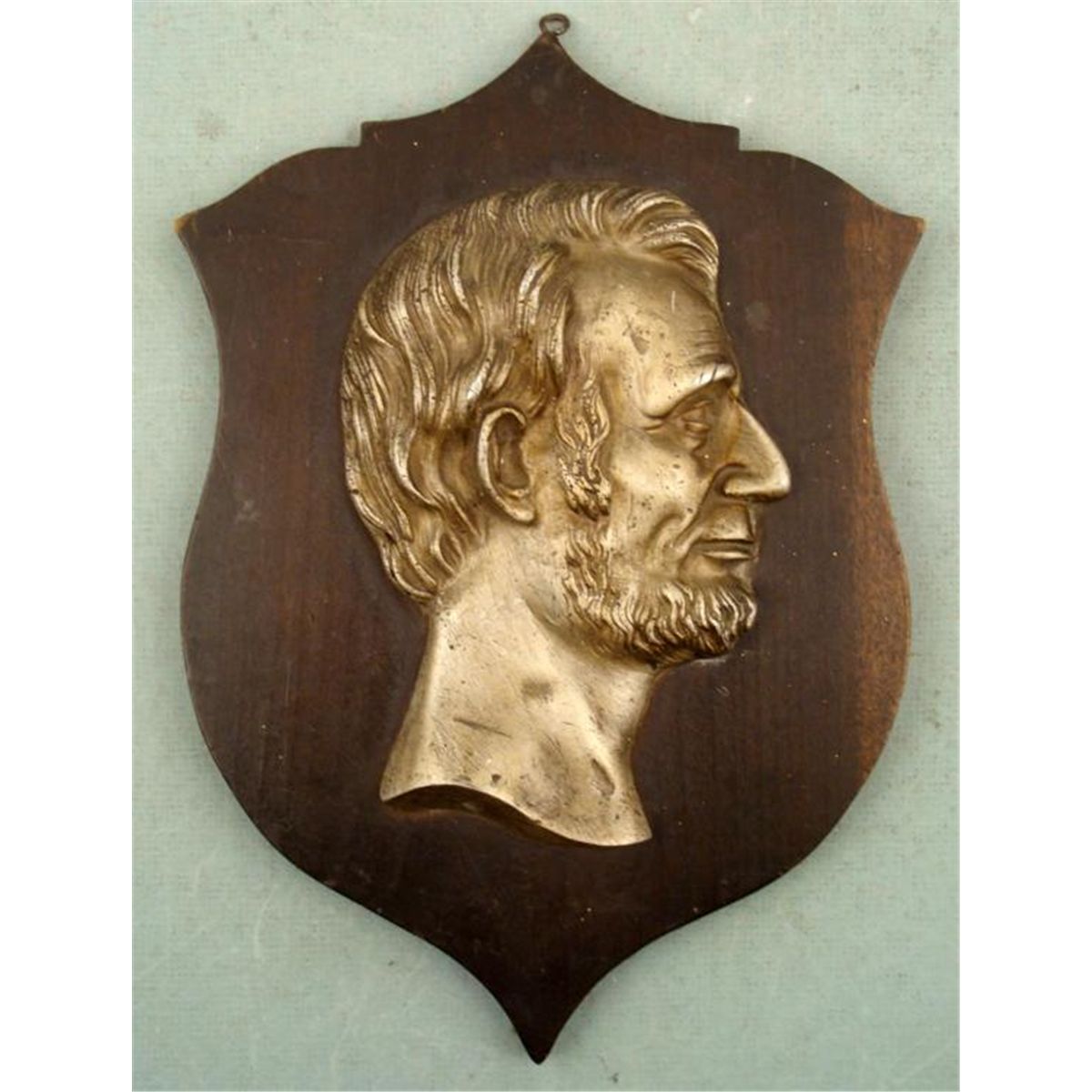 Vintage Abraham Lincoln Presidential Wall Plaque