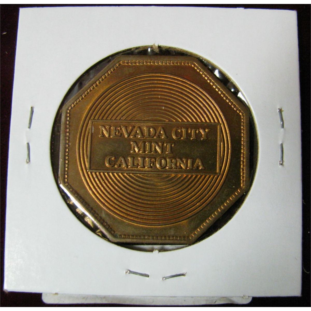 1261. Empire Mine, Grass Valley California. Medal