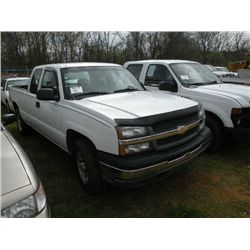 2005 CHEVROLET 1500 4X4 PICKUP