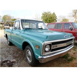 1969 CHEVROLET CUSTOM 10 PICKUP