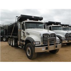 2012 MACK GU713 TRI-AXLE DUMP