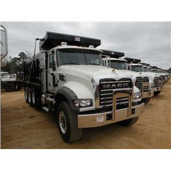2012 MACK GU713 TRI-AXLE DUMP