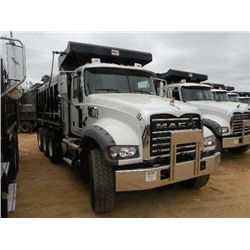 2012 MACK GU713 TRI-AXLE DUMP