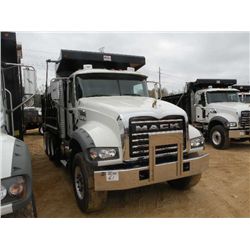 2012 MACK CV713 TRI-AXLE DUMP