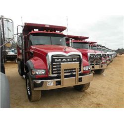 2011 MACK GU713 TRI-AXLE DUMP