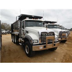 2011 MACK GU713 TRI-AXLE DUMP