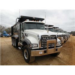 2011 MACK GU713 TRI-AXLE DUMP