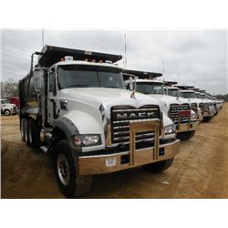 2011 MACK GU713 TRI-AXLE DUMP