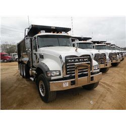 2011 MACK GU713 TRI-AXLE DUMP