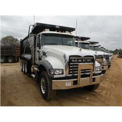2011 MACK GU713 TRI-AXLE DUMP