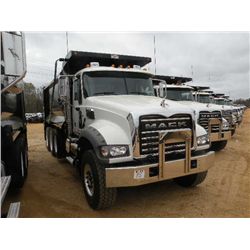 2011 MACK GU713 TRI-AXLE DUMP