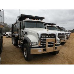 2011 MACK GU713 TRI AXLE DUMP