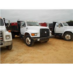 1999 FORD F SERIES S/A FLAT DUMP