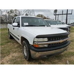 2002 CHEVROLET 1500 Z71 4X4 PICKUP