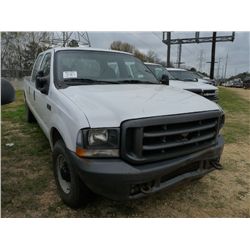 2004 FORD SUPER DUTY F250 PICKUP