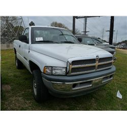 2001 DODGE RAM 1500 4X4 PICKUP