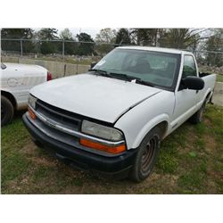 2000 CHEVROLET S10 PICKUP