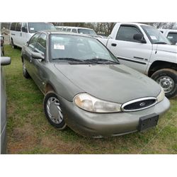 1999 FORD CONTOUR 4 DOOR SEDAN