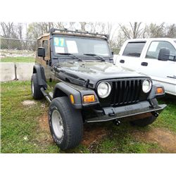 1997 JEEP WRANGLER 4X4 SUV